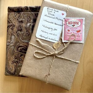 Mystery Book Bundle with “coffee swirl” book sleeve